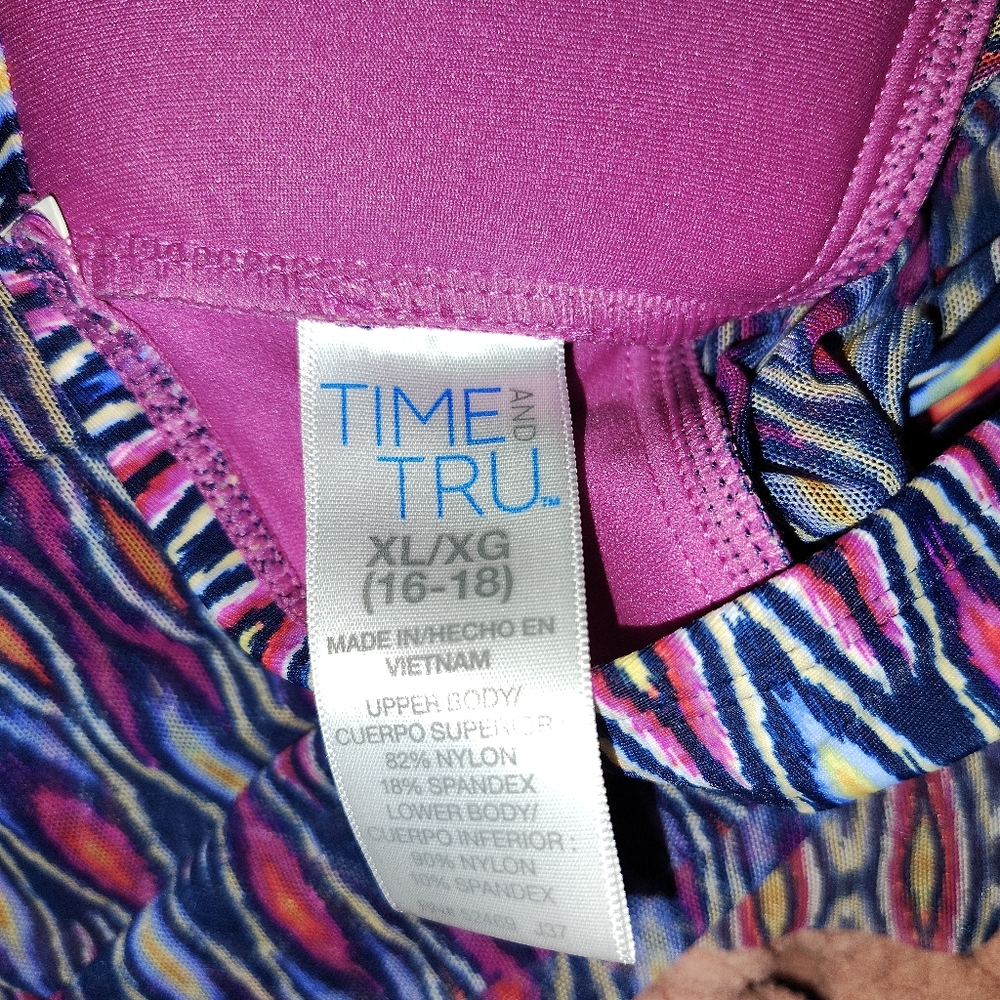 Swim Halter Tank/Skort Set - Picture 5 of 7